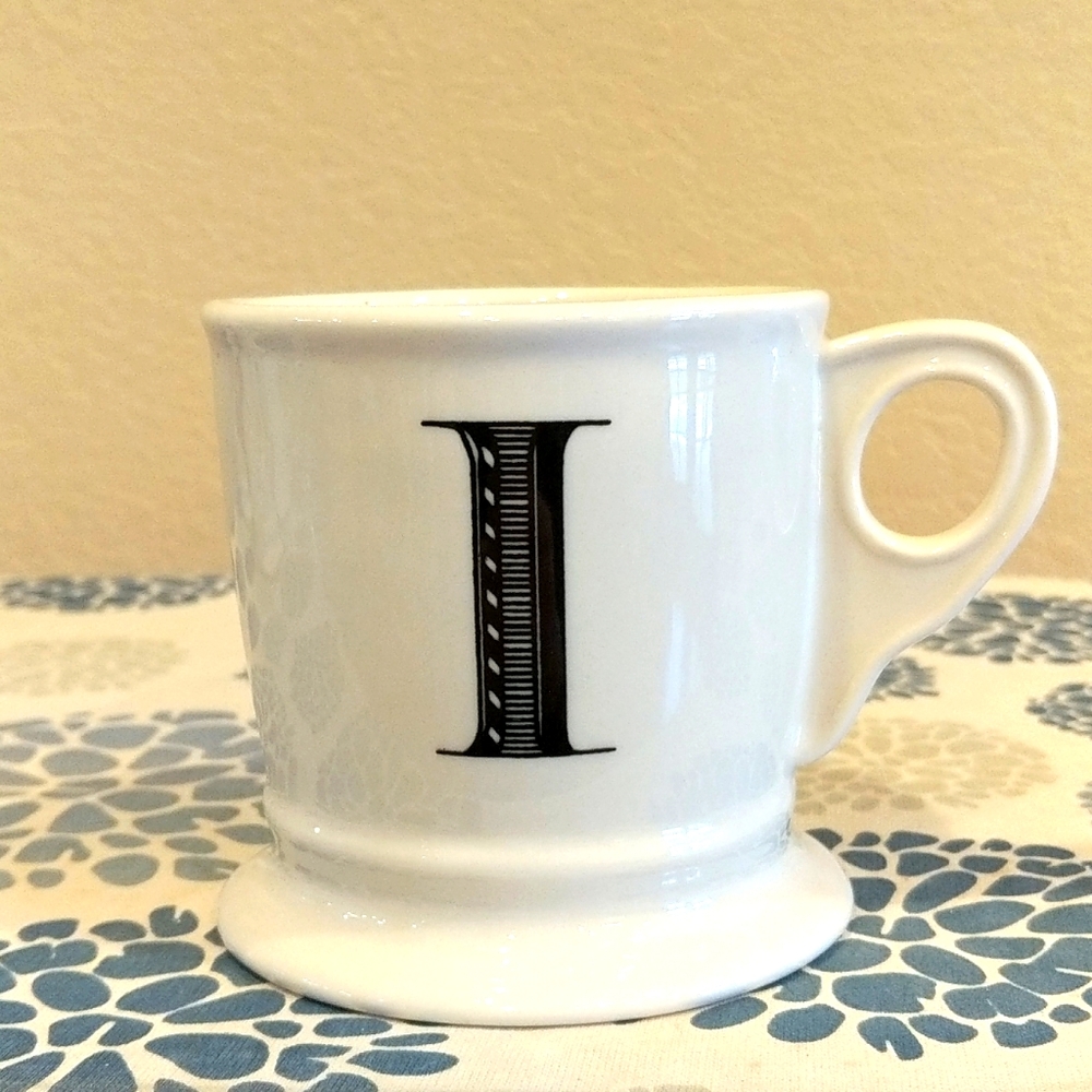 Anthropologie Monogram "I" Mug